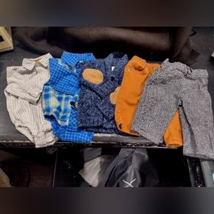 Lot of 0-3 month baby boy clothes